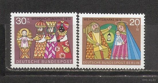 ФФ5 ФРГ Берлин 1972 Рождество