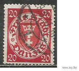 Германия(Данциг). Герб. 1924г. Mi#200.