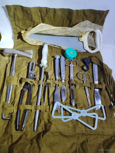 Патологоанатомический и хирургический набор СССР.