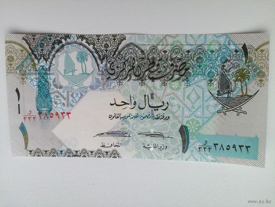 Катар 1 UNC c рубля