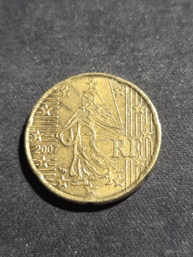 Франция 20 евроцентов 2007