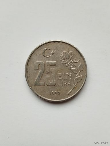 25 тысяч лир Турция.