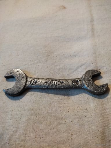 Ключ рожковый, З.А.Т.И. , 19х22. См. описание.