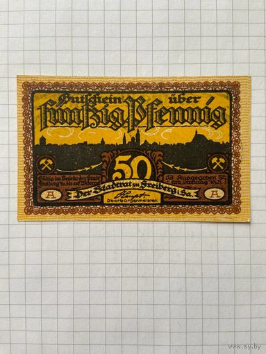 50 пфенигов (нотгельды) г. Германия.-2912