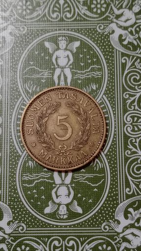 Финляндия 5 марок 1933