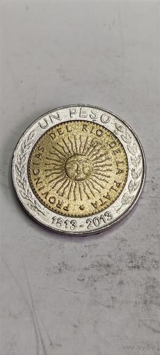 Аргентина 1 песо 2013