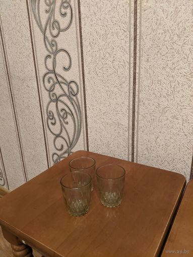 Рюмки, большие, 3шт
