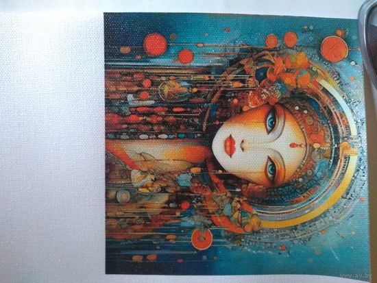 Цифровая печать на холсте то