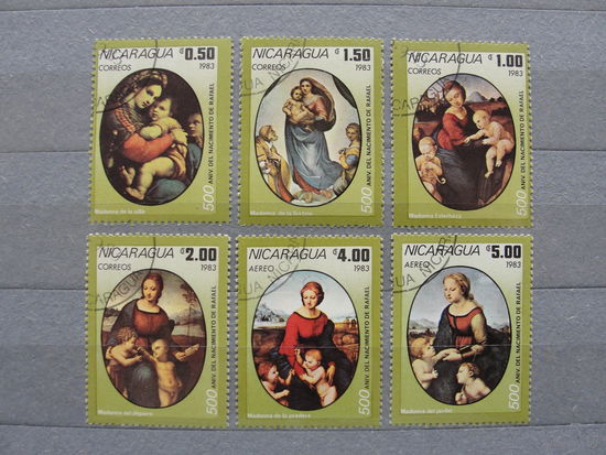 Продажа коллекции с 1 рубля! Искусство на почтовых марках мира.