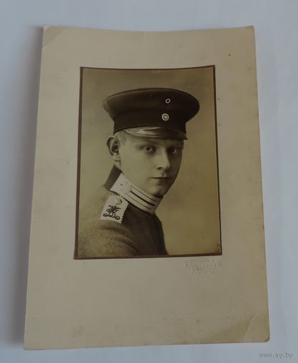 Фото военного 1926 г. Германия. Дрезден. Размер 12.8-18 см. Размер фото 7.7-11 см.