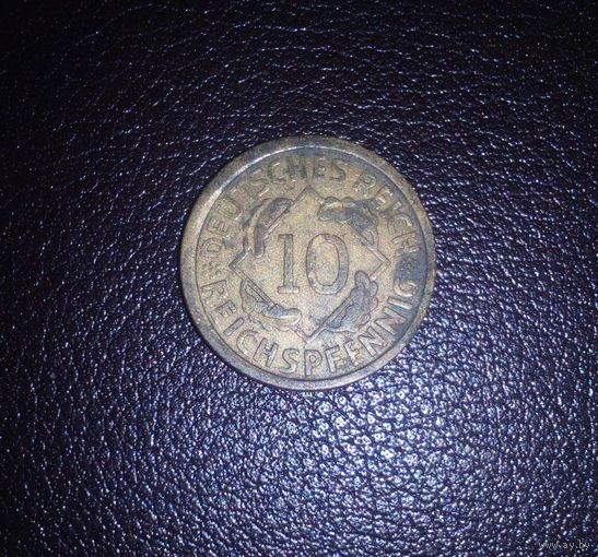 10 пфенингов 1924г.