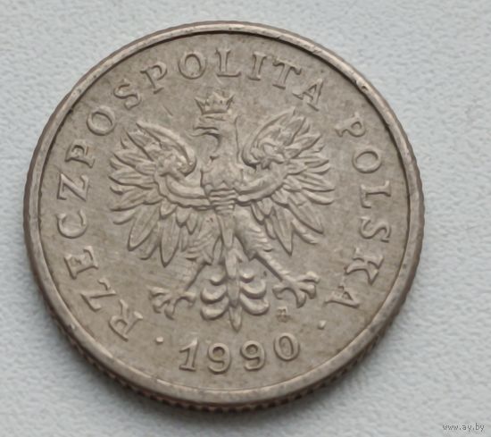 Польша. 20 грошей 1990 года.