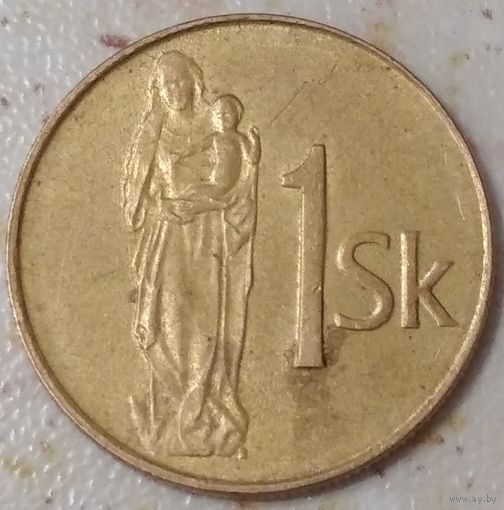 Словакия 1 крона 1993. Возможен обмен