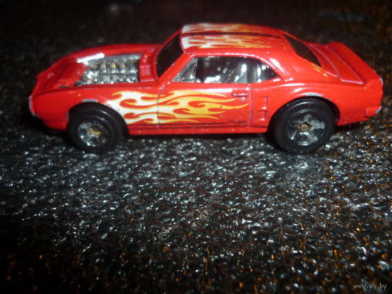 Модель машинки Сustom*67 Pontiac Firebild. Mattel-HotWheels.масштаб 1:60.