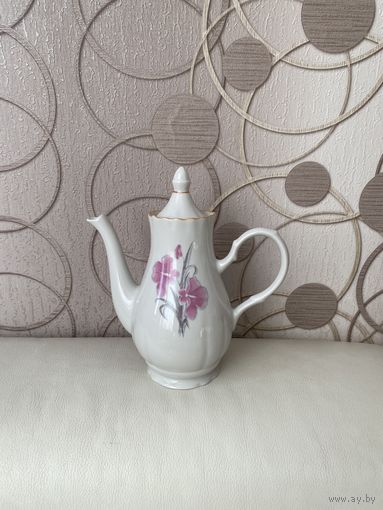 Чайник кофейный фарфоровый
