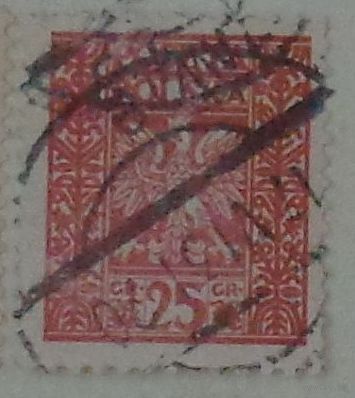 Гербовый орел. Польша. Дата выпуска:1928-12-15