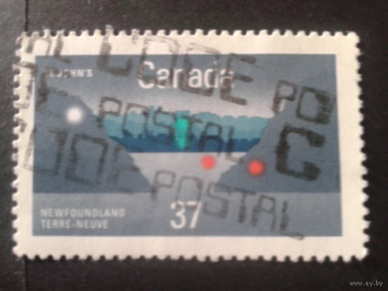 Канада 1988 100 лет городу, символика