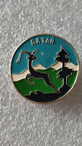 Значек знак Алтай горы
