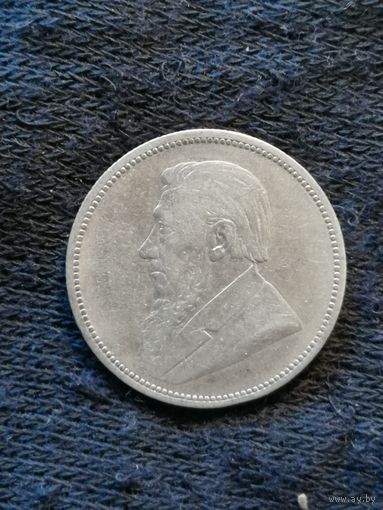 ЮАР 2 шиллинга 1892 год, KM# 6
