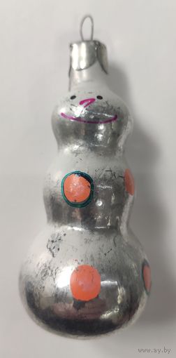 Ёлочная игрушка.Снеговик.