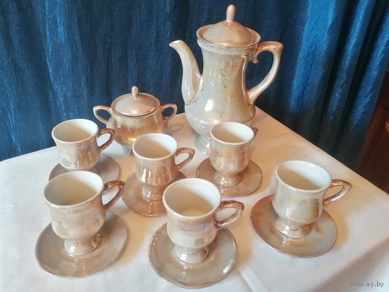 Кофейный сервиз, фарфор, Ереван, СССР