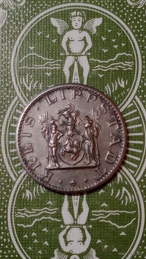 Германия нотгельд  Липштадт 10 пфеннигов 1920