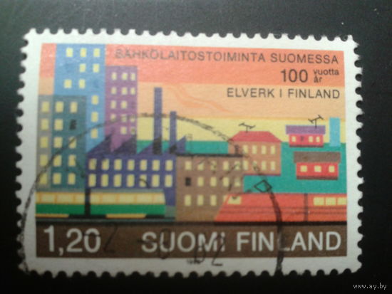 Финляндия 1982 100 лет электрификации