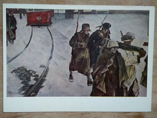 Смирнов А. Конечная. Соцреализм. 1969 г. Чистая