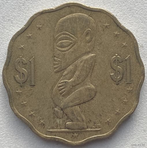 Острова Кука 1 доллар 2015 г.