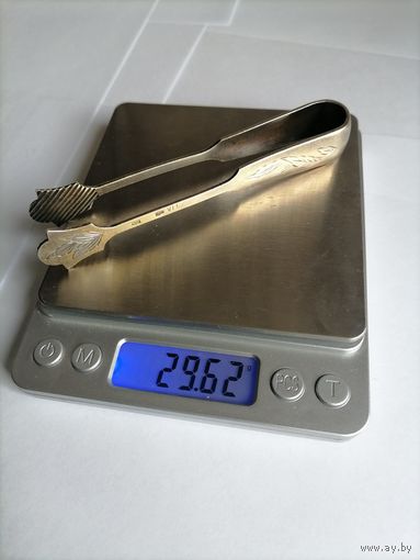 Щипцы для сахара  серебро 875 пр.