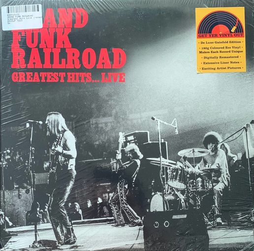 Grand Funk Railroad – Greatest Hits... Live (Brown Marbled Vinyl)