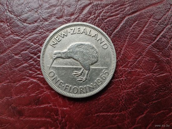 1 флорин Новая Зеландия 1965 г.