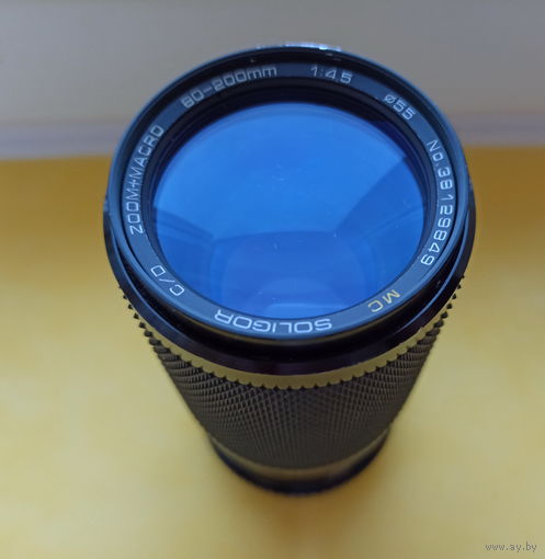 Объектив Macro Zoom SOLIGOR MC 80-200 мм F4.5 для Minolta