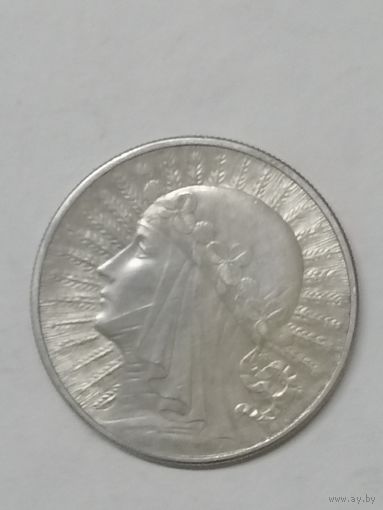 10 злотых 1932г.Ядвига
