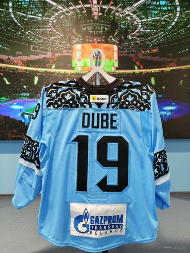 Свитер хоккейный игровой #19 DUBE с матча 22.12.2024 в г.Ташкенте