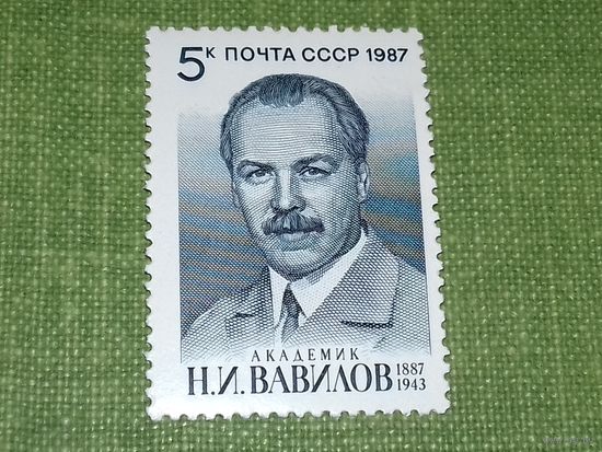 СССР 1987 Академик Н.И. Вавилов. Чистая марка