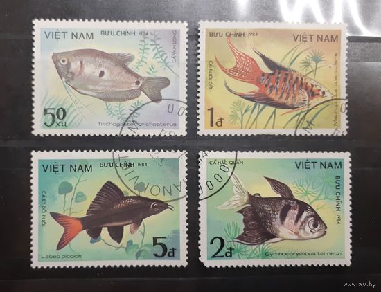 Вьетнам. 1984 год. Фауна. Рыбы (10)