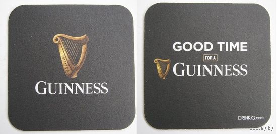 Подставка под пиво Guinness /Ирландия  /.