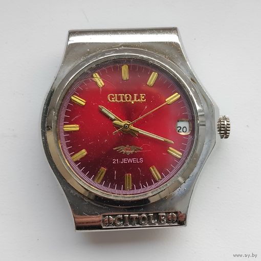 Часы. Из 90-ых. Механика.  На ходу.