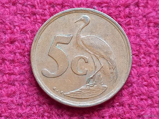 ЮАР 5 центов 1997 г.