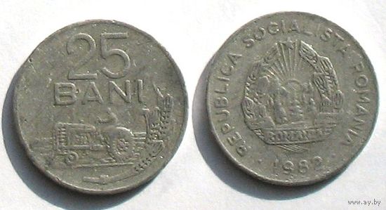 Румыния, 25 бани 1982
