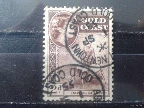 Золотой берег колония Англии 1954 Королева Елизавета 2, музыкант
