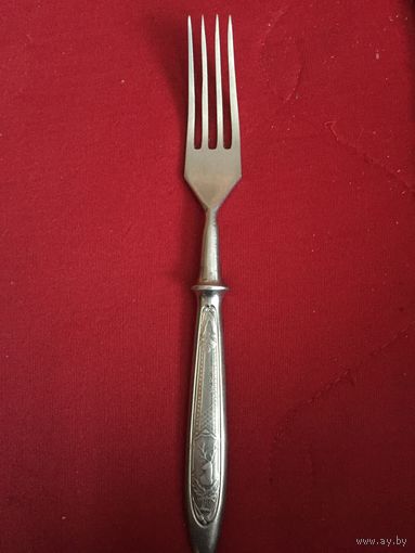 Столовая вилка (Олень).нерж.СССР.60-е годы.