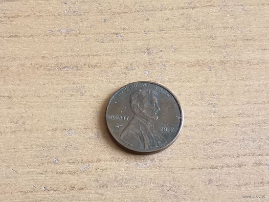 1 цент 2012 г. США