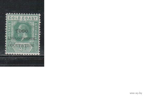 Того-1915,(Мих.22) * ,  Стандарт, Надп., Англо-Французская Оккупация