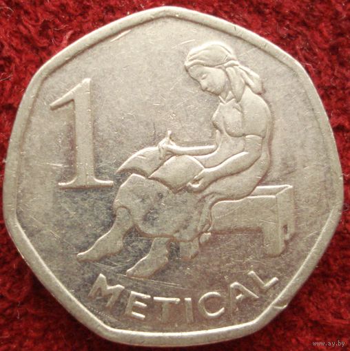 1 метикал 2012 Мозамбик