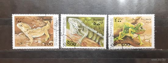 Сомали. 1998 год. Фауна. Пресмыкающиеся (1080)