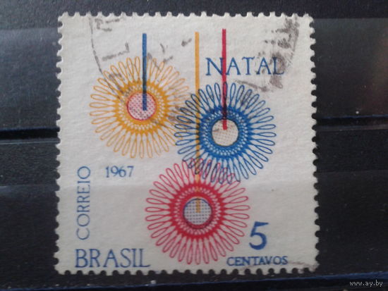 Бразилия 1967 Рождество