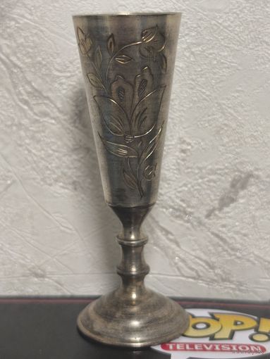 Рюмка серебряная СССР 875 проба 24 гр.