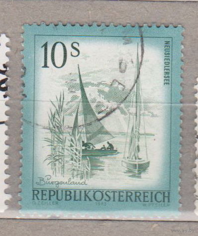 Флот парусники корабли Австрия 1973 год  лот 1009